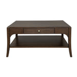 Sylvie - Rectangular Coffee Table - Dark Brown