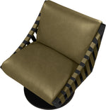 Millwin - Swivel Accent Chair With Black Base