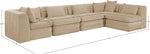 Stellar - 5 Piece Upholstered Modular Sectional