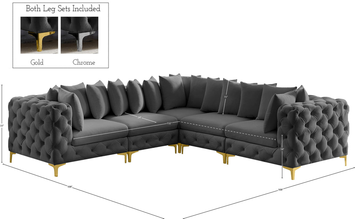 Tremblay - 5 Piece Modular Sectional