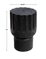 Goblet - Tall Accent Table - Black