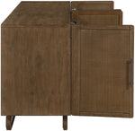 Sova - Solid Wood, Oak Veneer And Stainless Steel Sideboard/Buffet