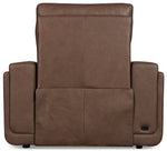 MS - Simone ZG Power Recliner With Power Headrest and BT speaker - Brown