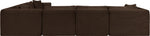 Shaggy - 6 Piece Modular Corner Sectional