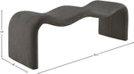 Willow - Chenille Bench
