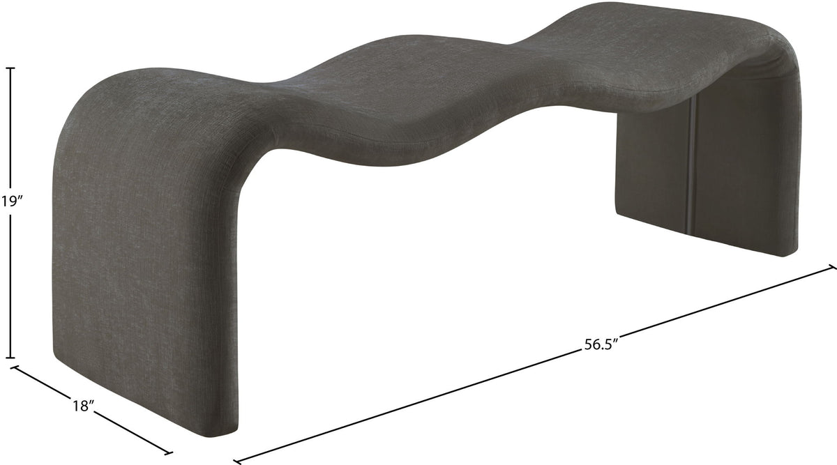 Willow - Chenille Bench