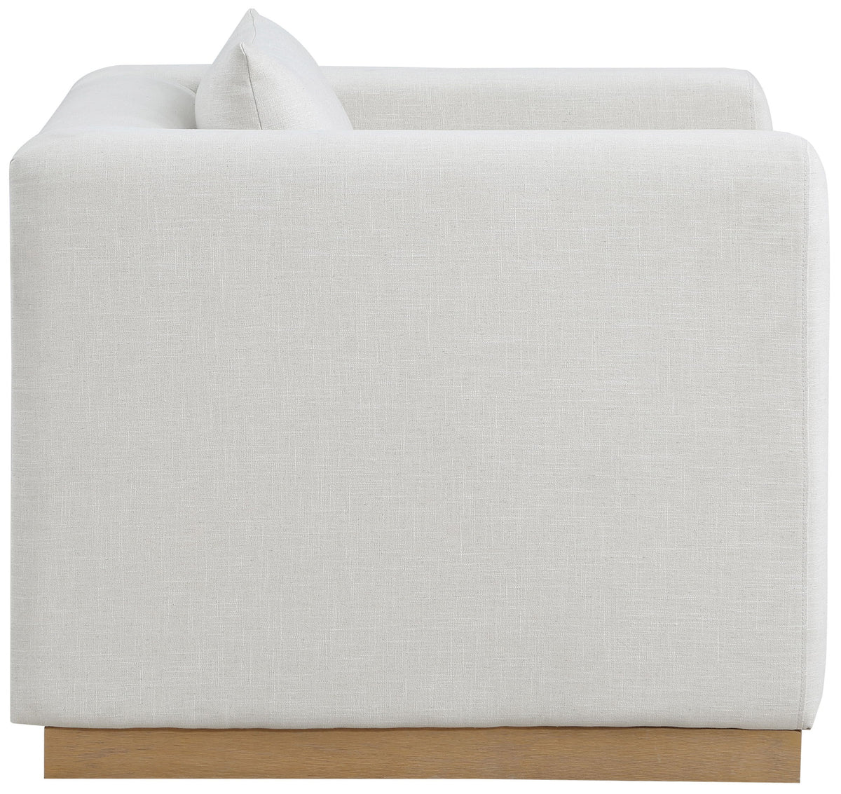 Alfie - Linen Textured Fabic Chair