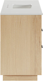 Willard - Engineered Stone And Solid Wood Bathroom Vanity