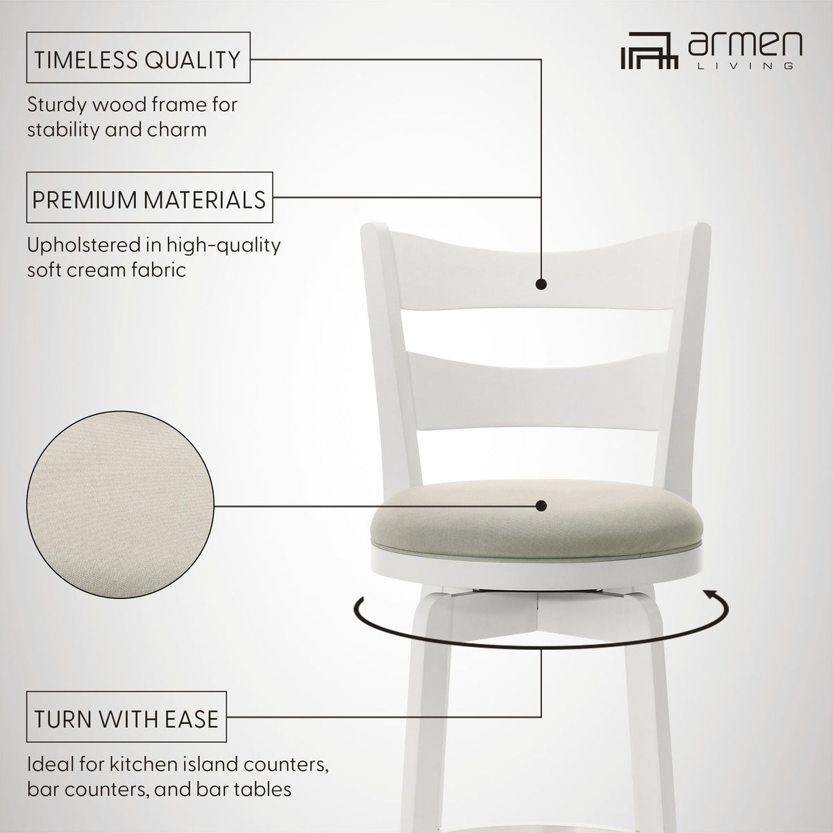 Blair - Swivel Barstool