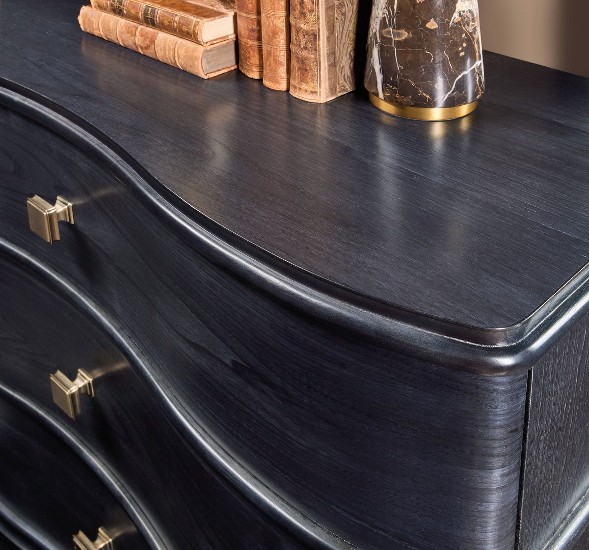 Melange - Midnight Merlot Accent Chest - Blue
