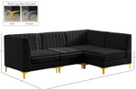 Alina - 4 Piece Modular L-Shaped Sectional