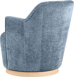 Clarita - Chenille Swivel Accent Chair