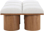 Pavilion - 6 Piece Modular Bench With Brown Base