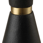 Layla - Black Tapered Floor Lamp