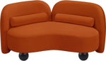 Daphne - Velvet Loveseat