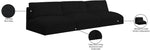 Ease - 3 Seat Modular Armless Sofa