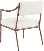 Bastille - Upholstered Dining Arm Chair (Set of 2) - Bronze Frame