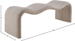 Willow - Chenille Bench