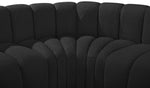 Arc - Boucle Fabric 4 Piece U-Shaped Modular Sofa