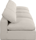 Comfy - Linen Modular Armless Sofa 4 Seats