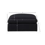 Comfy - Linen Ottoman