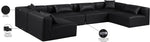 Cube - 6 Piece Modular Armless Sectional