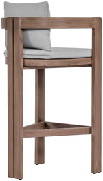 Newport - Water Resistant Fabric Upholstered Outdoor Patio Bar Stool