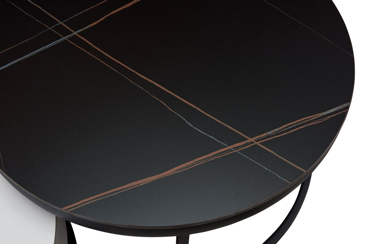 B038 - Coffee Table - White / Black