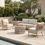 Sora - Coffee Table - Natural / Gray