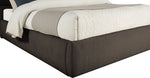 Adam - Boucle Fabric Bed With 89" Headboard