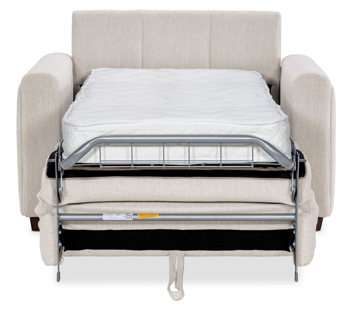 SS - Griffin Twin Sleeper Chair - New Page Flax