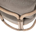 Baja - Outdoor Lounge Chair With Cushion - Brown Eucalyptus / Brown