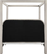 Salina - Linen Textured Fabric Upholstered Bed