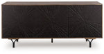 Lavinmont - Accent Cabinet - Multi Brown