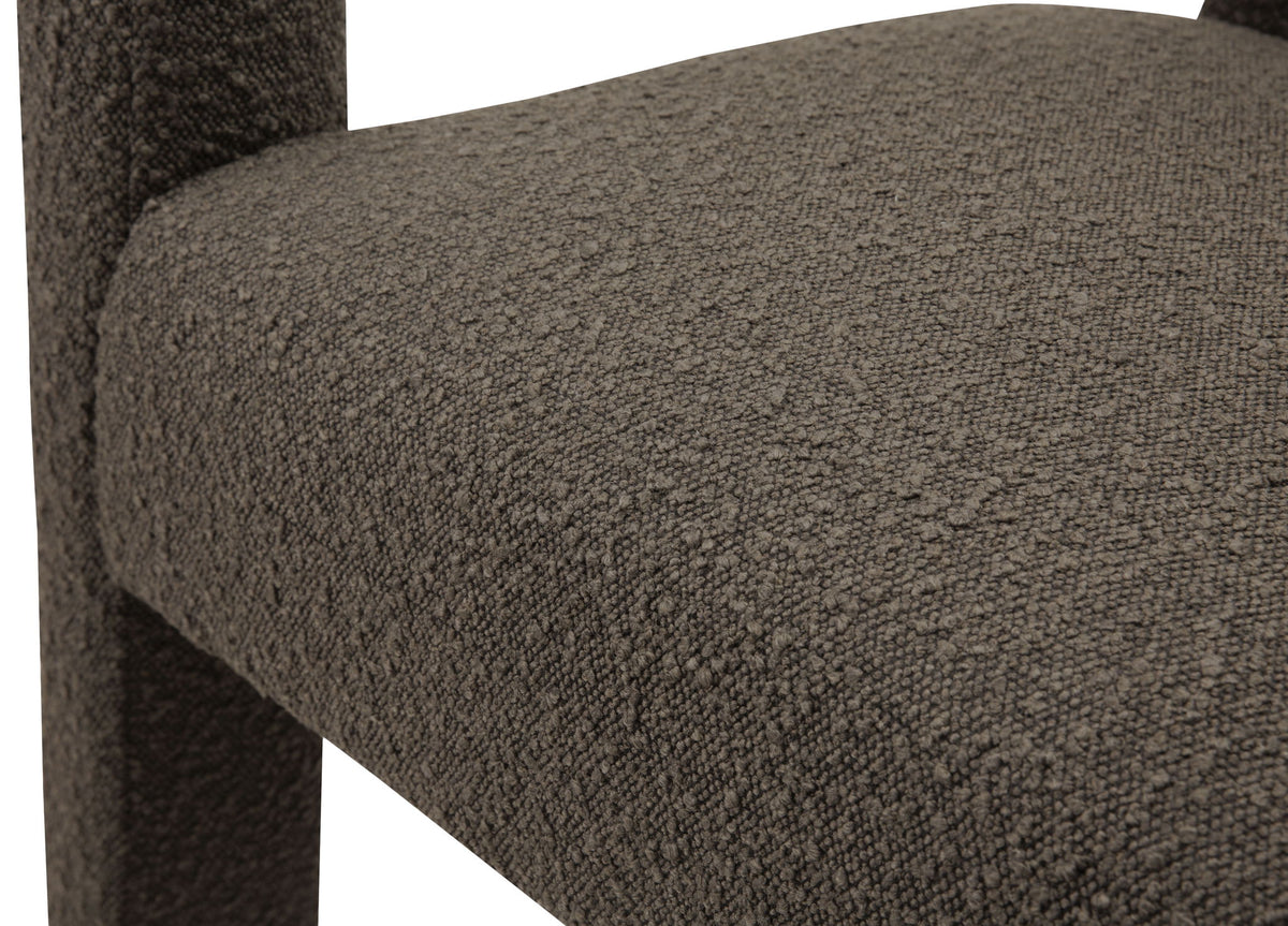 Athena - Boucle Fabric Bench