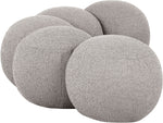 Apollo - Boucle Fabric Bench