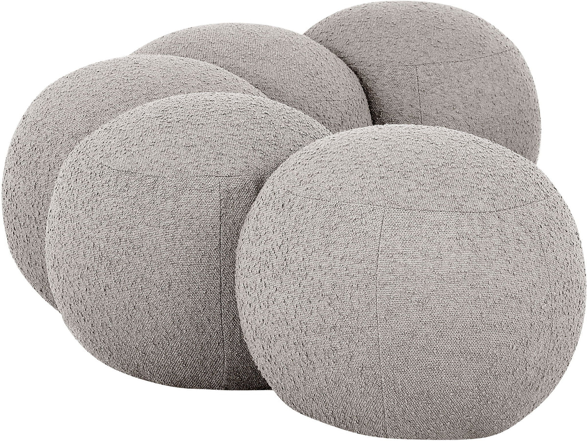 Apollo - Boucle Fabric Bench