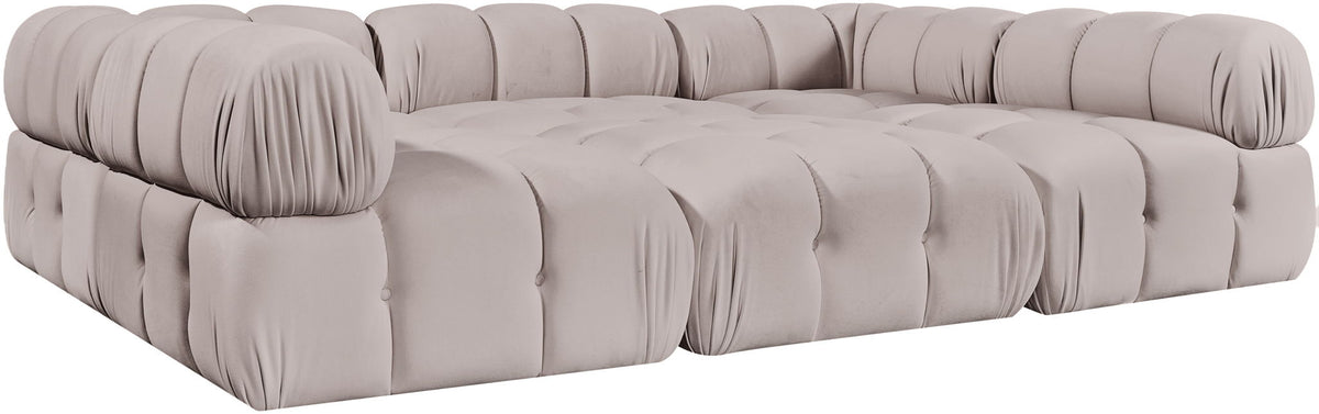 Orin - Velvet 6 Piece Modular Sectional