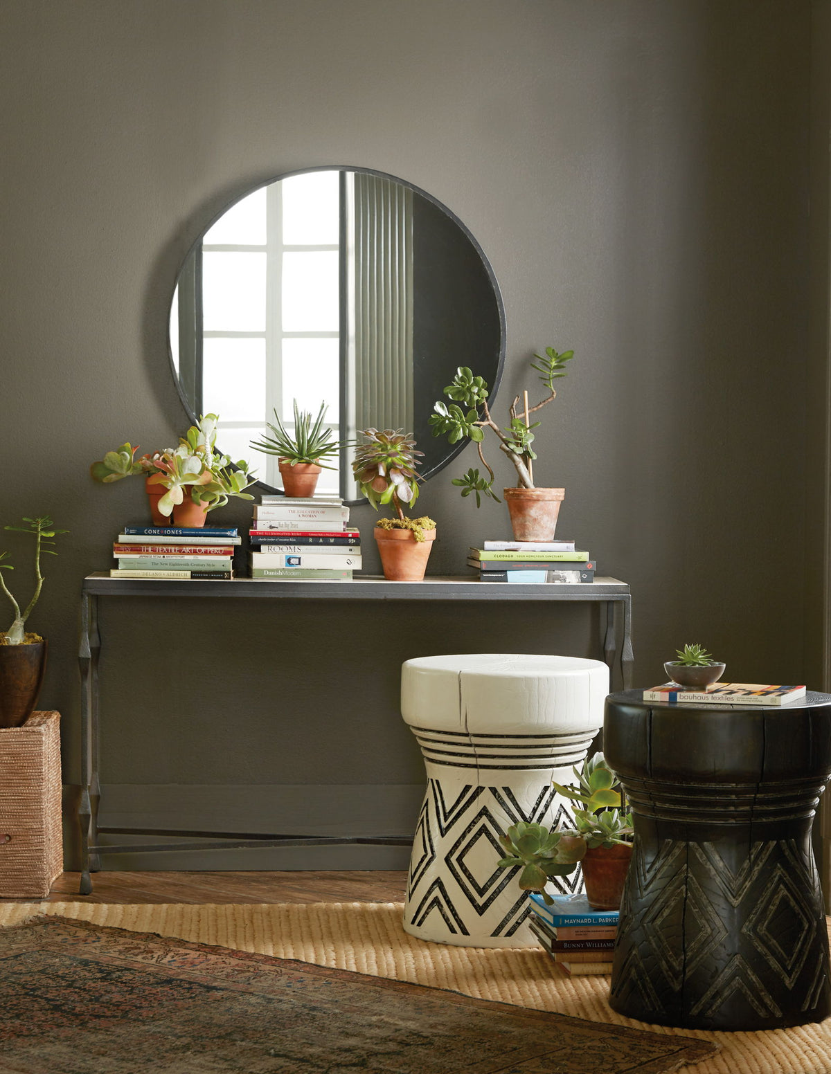 Commerce And Market - Paragon Metal & Wood Console Table - Black