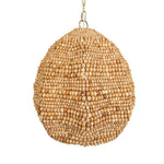 Kauri - Wooden Bead Pendant