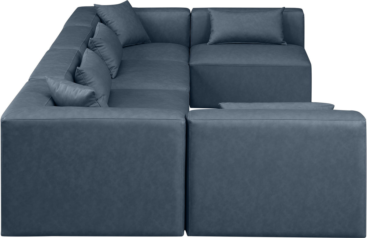 Cube - 6 Piece Modular Armless Sectional