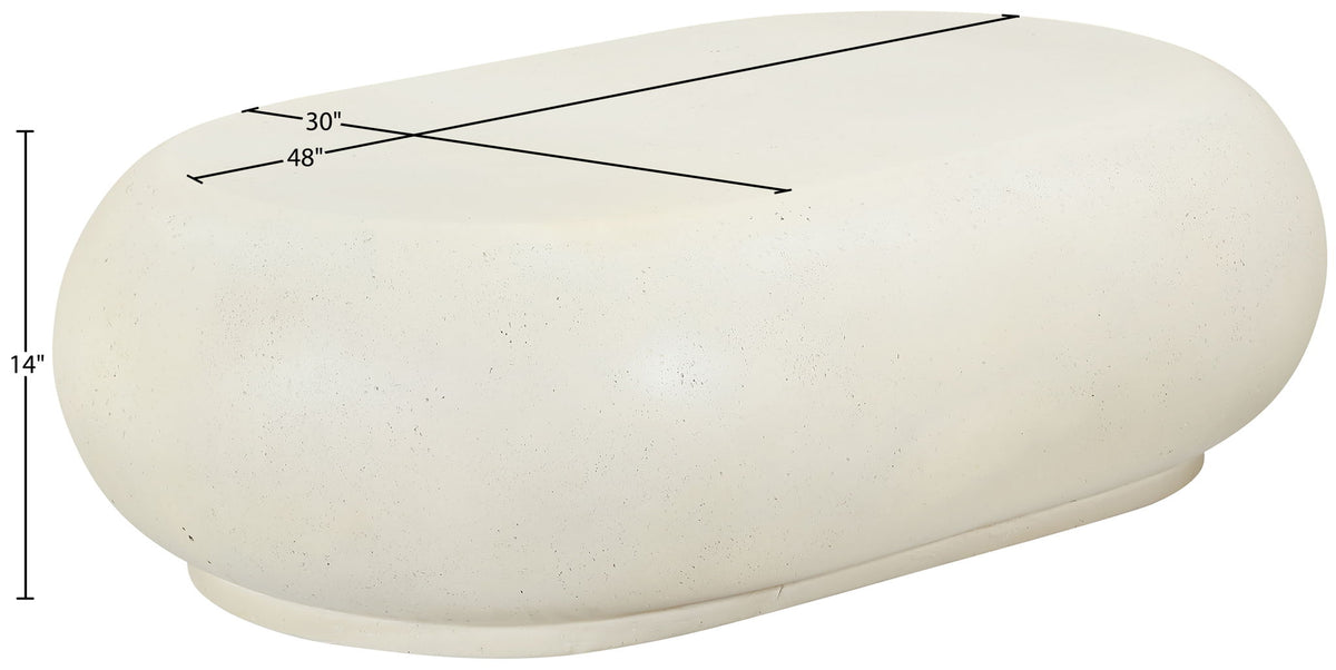 Pebble - Concrete And Fiberglass Coffee Table