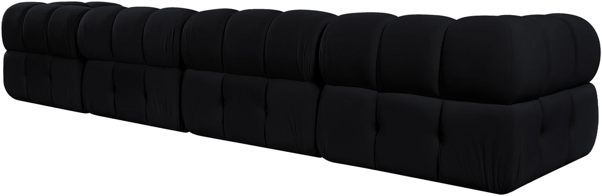 Orin - Fabric Velvet 4 Piece Modular Sofa
