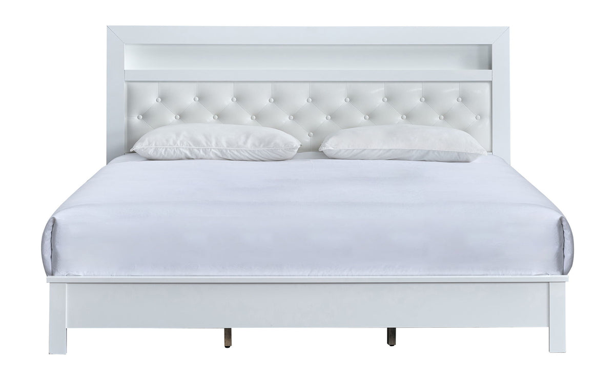 Glory Furniture - Burlington - Bed With Upholstered Headboard