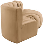Arc - Velvet 4 Piece L-Shaped Modular Sofa