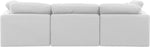 Indulge - Linen 3 Piece Modular Sofa - White