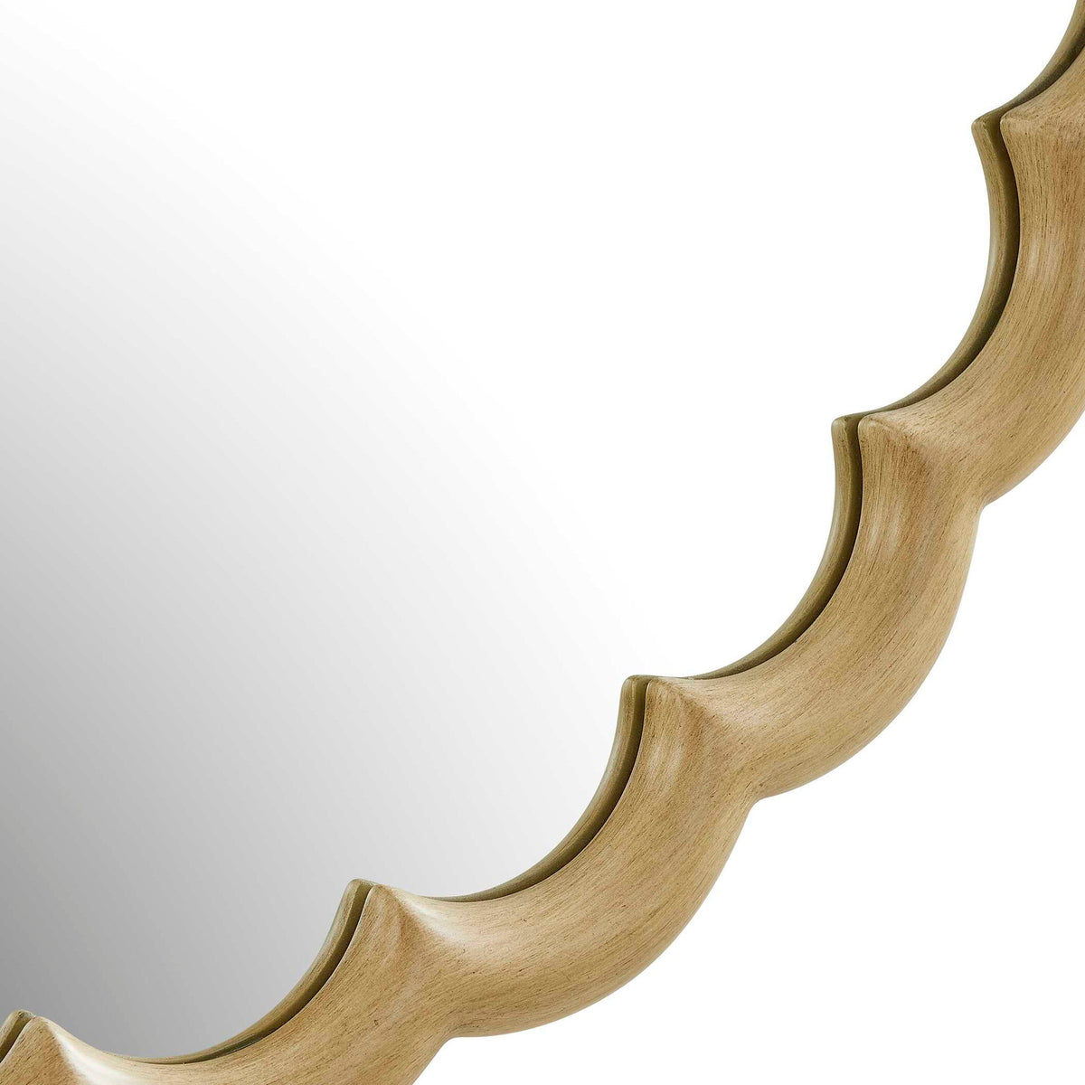 Cerrito - Round Mirror - Burnished Ivory