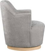 Clarita - Chenille Swivel Accent Chair