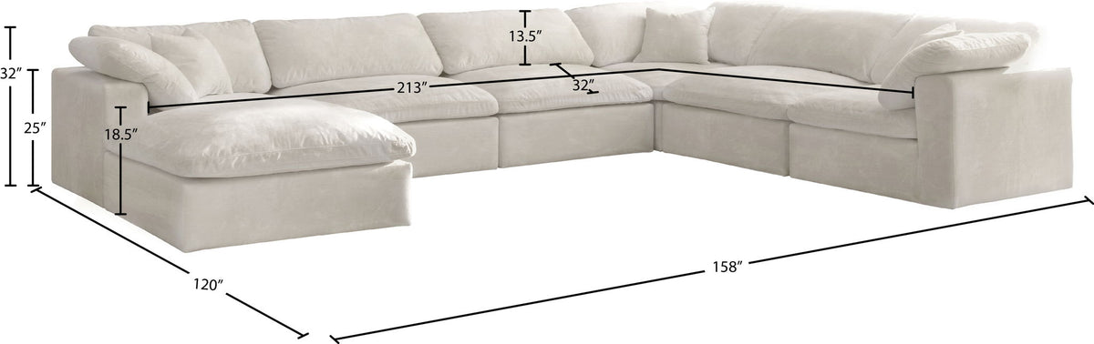 Cozy - 7 Piece Modular Sectional