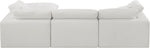 Comfy - 4 Piece Linen Fabric Modular Sectional With Chaise